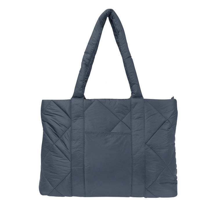 Luxe Quilted Puffer Tote Bag