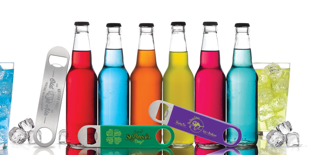 Color Wrapped Classic Paddle Bottle Opener