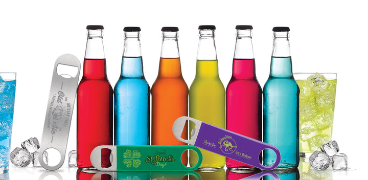 Color Wrapped Classic Paddle Bottle Opener