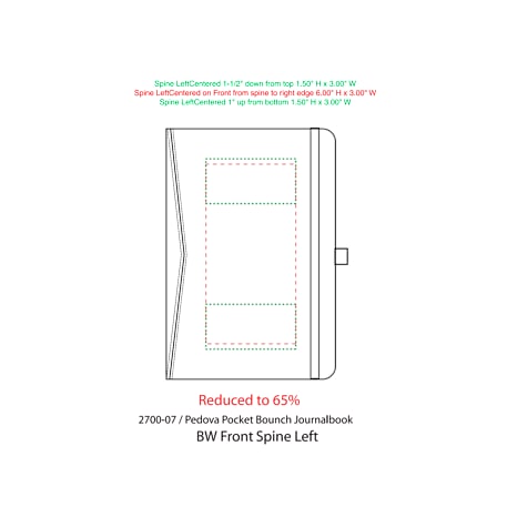 FSC® Mix 5.75" x 8.5" Pedova™ Pocket Bound Journal