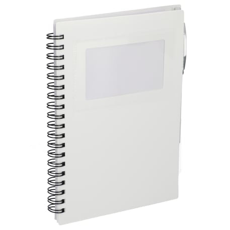 FSC® Recycled 5" x 7" Star Spiral Notebook with Pe