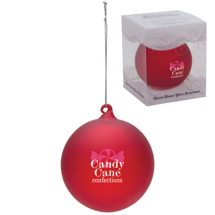 Hand Blown Glass Ornament