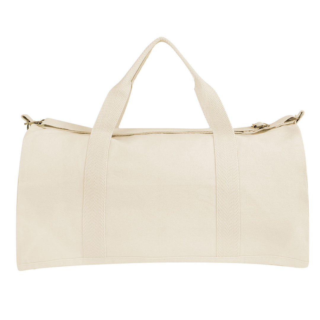 Aware™ 14 Oz. Recycled Cotton Flat Bottom Duffel Bag