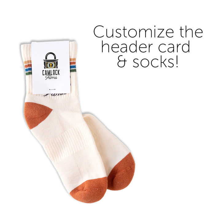 Custom Athletic Quarter Crew Socks