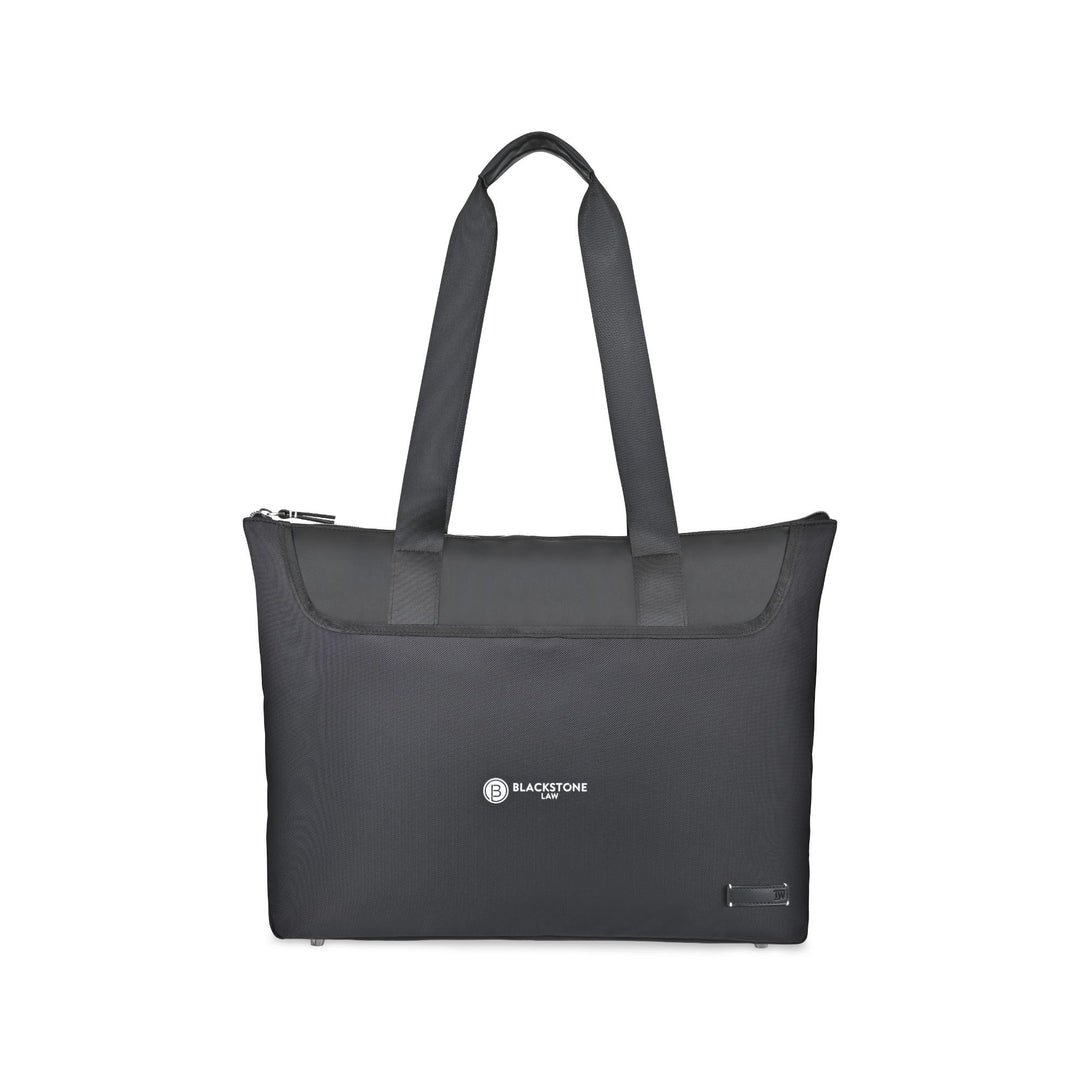 Travis & Wells® Lennox Recycled Nylon Laptop Tote