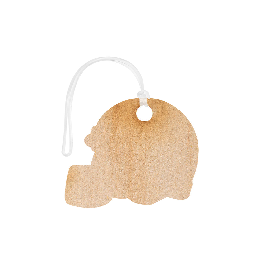 Full Color Wood Bag Tag - 9"