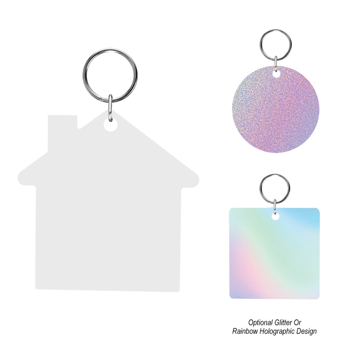 Acrylic Key Tag - Custom Shape 2"