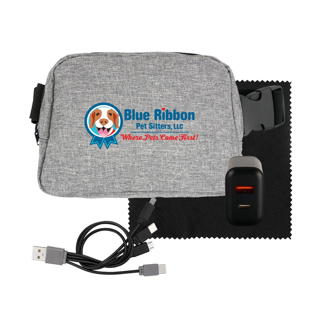 FAST CHARGER RECYCLED FANNY PACK SET