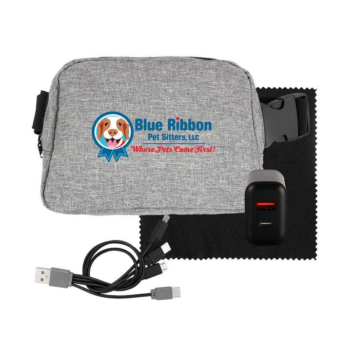 FAST CHARGER RECYCLED FANNY PACK SET