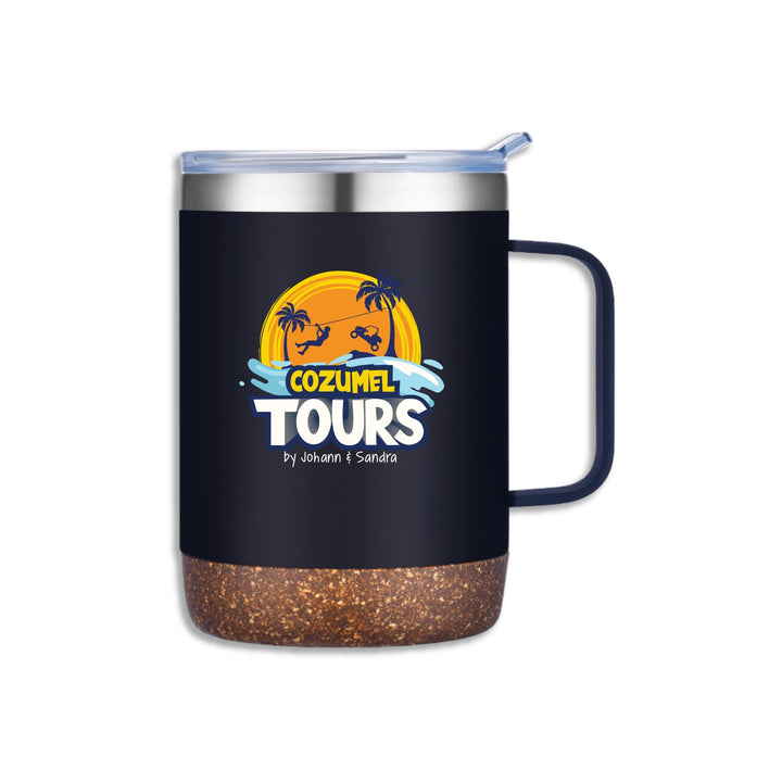 Cork Mate 12 oz Stainless Steel Camp Mug
