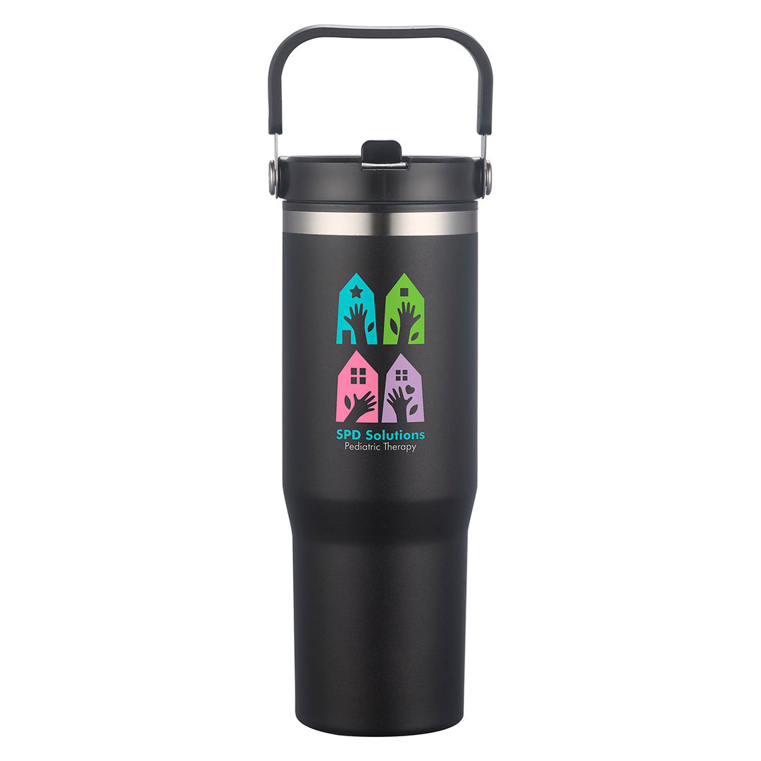 Oreno 30 oz Stainless Steel/Polypropylene Travel Tumbler