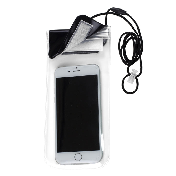 "Truckee" Clear Touch Through Water-Resistant Cell Phone and Accessories Carrying Case