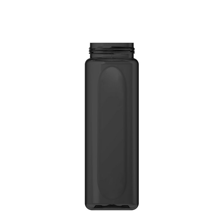 Garyline® Boss Embossed RPET Bottle with Flip-Straw, Swivel Handle Lid - 26 oz.