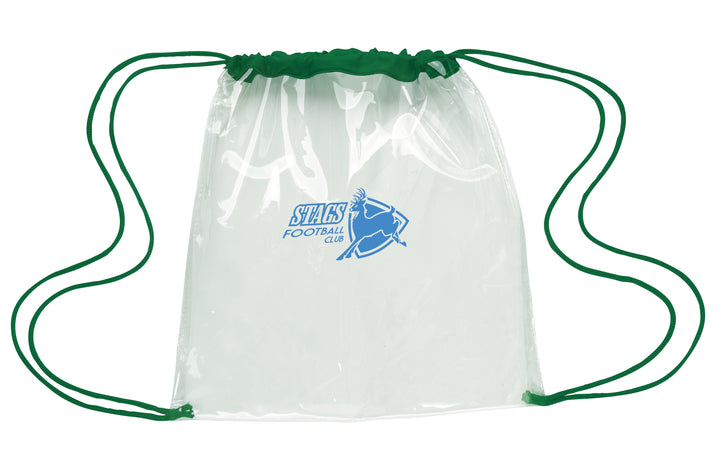 Good Value™ Clear Game Drawstring Backpack