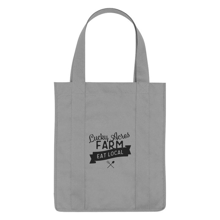 Non-Woven Shopper Tote Bag With 100% RPET Material