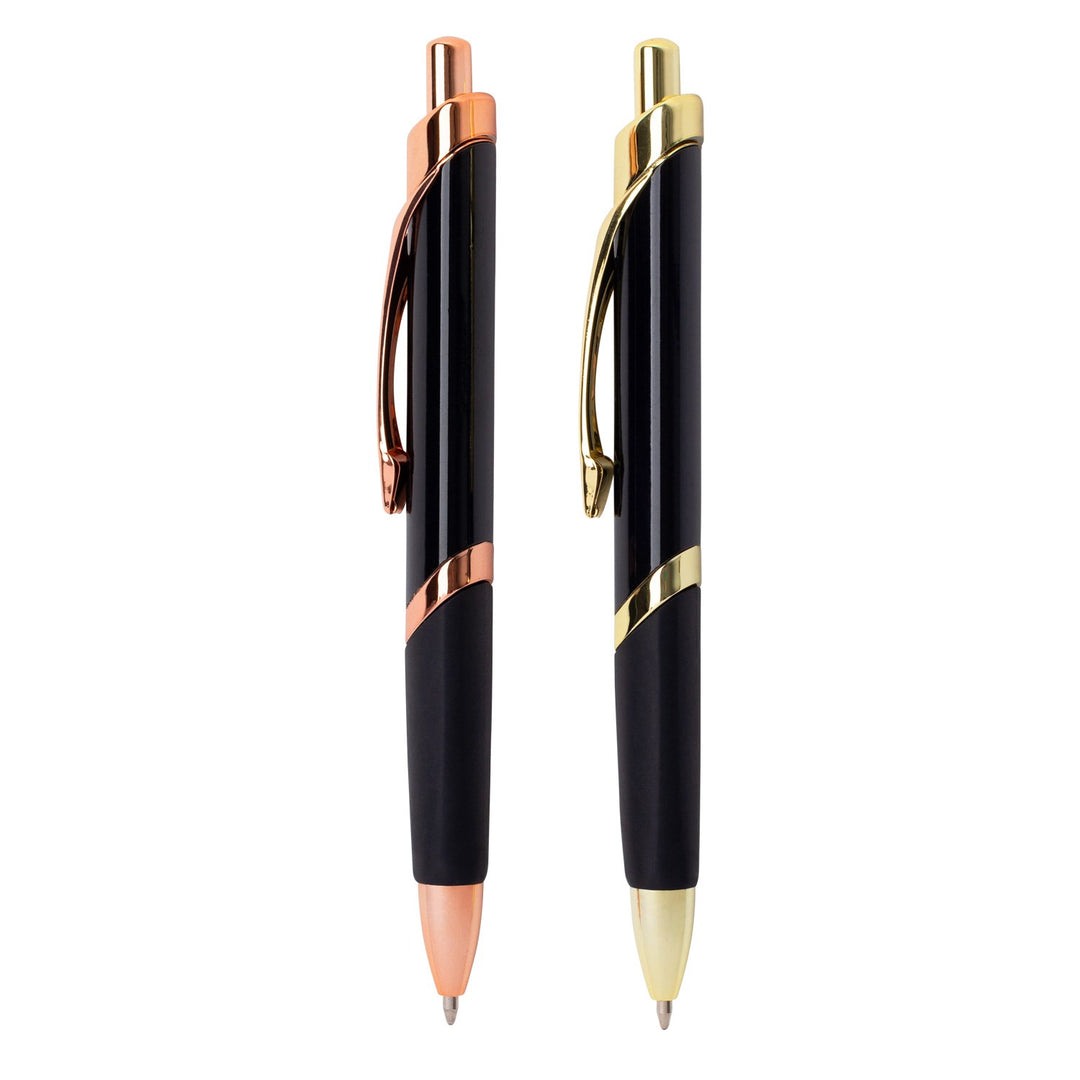 Tri-Sided Click Metal Pen (CLOSEOUT)